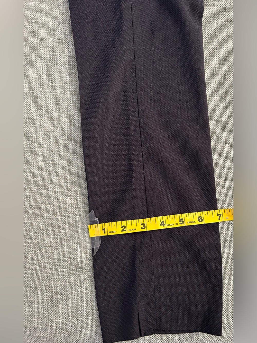 Theory Navy Blue 100% Wool Light Slim Straight Leg Trousers Pants - Picture 11 of 12